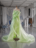 Load image into Gallery viewer, Dahlia Long Sleeve Wedding Dress, Modest Bridal Gown with Elegant Train image 3