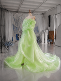 Load image into Gallery viewer, Dahlia Long Sleeve Wedding Dress, Modest Bridal Gown with Elegant Train image 5
