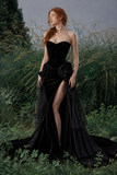 Load image into Gallery viewer, Dulcie Cape Wedding Dress, Statement Bridal Gown with Dramatic Draped Detail image 1