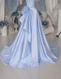 Load image into Gallery viewer, Dulcie Long Sleeve Wedding Dress, Modest Bridal Gown with Elegant Train image 2