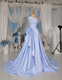 Load image into Gallery viewer, Dulcie Long Sleeve Wedding Dress, Modest Bridal Gown with Elegant Train image 6
