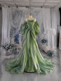 Load image into Gallery viewer, Elodie Boho Wedding Dress, Ethereal Bridal Gown for Outdoor Ceremony image 3