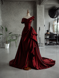 Load image into Gallery viewer, Eulalia Boho Wedding Dress, Ethereal Bridal Gown for Outdoor Ceremony image 5