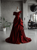 Load image into Gallery viewer, Eulalia Boho Wedding Dress, Ethereal Bridal Gown for Outdoor Ceremony image 6