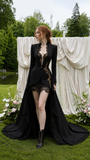 Load image into Gallery viewer, Francesca Long Sleeve Wedding Dress, Modest Bridal Gown with Elegant Train image 1