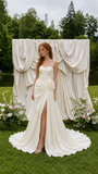 Load image into Gallery viewer, Gemma Off Shoulder Wedding Dress, Modern Corset Bridal Gown with Sculpted Fit image 2