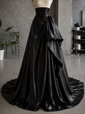 Load image into Gallery viewer, Gracelyn Minimalist Satin Wedding Dress, Sleek Sheath Bridal Gown with Train image 2