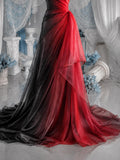 Load image into Gallery viewer, White One Shoulder Evening Gown, Draped Floor Length Formal Dress, Elegant Bridal and Special Occasion Gown