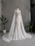 Load image into Gallery viewer, Elegant Custom Wedding Dress with Timeless Silhouette for Bridal Events