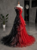 Load image into Gallery viewer, White Lace Wedding Gown with Sheer Sleeve, Romantic Long Train Bridal Dress