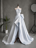 Load image into Gallery viewer, Ivory Bridal Gown Elegant Wedding Dress Romantic Formal Bridal Look