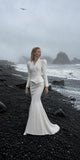 Load image into Gallery viewer, White Floor Length Formal Gown, Elegant Long Evening Dress for Gala and Special Occasion
