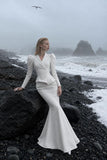 Load image into Gallery viewer, White Floor Length Formal Gown, Elegant Long Evening Dress for Gala and Special Occasion