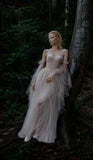 Load image into Gallery viewer, White Formal Evening Dress with Refined Full Length Silhouette for Reception and Gala