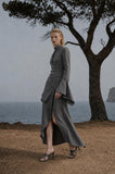 Load image into Gallery viewer, Silver Gray Sculptural Suit, Statement Formal Outfit for Gala and Special Event