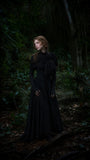 Load image into Gallery viewer, Black Long Formal Gown, Elegant Statement Evening Dress for Special Events