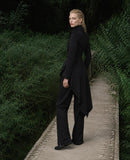 Load image into Gallery viewer, Black Formal Evening Dress with Refined Full Length Silhouette for Reception and Gala
