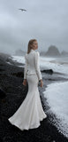 Load image into Gallery viewer, White Floor Length Formal Gown, Elegant Long Evening Dress for Gala and Special Occasion