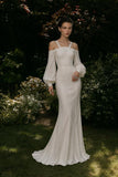 Load image into Gallery viewer, Ivory Elegant Floor Length Dress, Modern Formal Gown for Gala and Reception