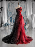 Load image into Gallery viewer, White One Shoulder Evening Gown, Draped Floor Length Formal Dress, Elegant Bridal and Special Occasion Gown
