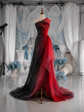 Load image into Gallery viewer, White One Shoulder Evening Gown, Draped Floor Length Formal Dress, Elegant Bridal and Special Occasion Gown