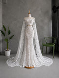 Load image into Gallery viewer, Elegant Custom Wedding Dress with Timeless Silhouette for Bridal Events