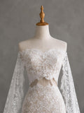 Load image into Gallery viewer, Elegant Custom Wedding Dress with Timeless Silhouette for Bridal Events