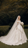 Load image into Gallery viewer, Ivory Classic Bridal Gown with Formal Bridal Look, Wedding Dress for Bridal Portraits
