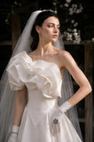 Load image into Gallery viewer, Ivory Elegant Bridal Gown with Ceremony Style, Wedding Dress for Wedding Reception