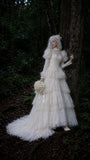 Load image into Gallery viewer, Ivory Graceful Bridal Gown with Ceremony Style, Wedding Dress for Wedding Reception