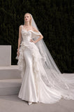 Load image into Gallery viewer, Ivory Romantic Bridal Gown with Ceremony Style, Wedding Dress for Elegant Celebration