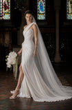 Load image into Gallery viewer, Ivory Romantic Bridal Gown with Ceremony Style, Wedding Dress for Formal Ceremony