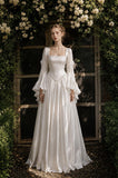 Load image into Gallery viewer, Ivory Long Formal Gown, Elegant Statement Evening Dress for Special Events