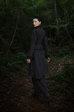 Load image into Gallery viewer, Black Tailored Pantsuit for Women, Modern Formal Evening Suit and Gala Outfit