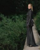 Load image into Gallery viewer, Silver Gray Tailored Suit for Women, Modern Formal Evening and Gala Outfit