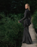 Load image into Gallery viewer, Silver Gray Tailored Suit for Women, Modern Formal Evening and Gala Outfit