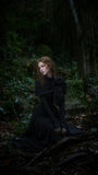 Load image into Gallery viewer, Black Long Formal Gown, Elegant Statement Evening Dress for Special Events