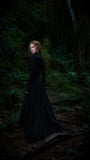 Load image into Gallery viewer, Black Long Formal Gown, Elegant Statement Evening Dress for Special Events