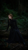 Load image into Gallery viewer, Black Long Formal Gown, Elegant Statement Evening Dress for Special Events