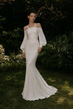 Load image into Gallery viewer, Ivory Elegant Floor Length Dress, Modern Formal Gown for Gala and Reception