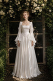 Load image into Gallery viewer, Ivory Long Formal Gown, Elegant Statement Evening Dress for Special Events
