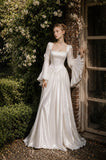 Load image into Gallery viewer, Ivory Long Formal Gown, Elegant Statement Evening Dress for Special Events