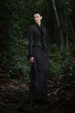 Load image into Gallery viewer, Black Tailored Pantsuit for Women, Modern Formal Evening Suit and Gala Outfit