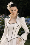 Load image into Gallery viewer, Ivory Elegant Bridal Gown with Full-Length Silhouette, Wedding Dress for Bridal Portraits