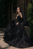Load image into Gallery viewer, Ivory Statement Bridal Gown with Formal Bridal Look, Wedding Dress for Bridal Portraits