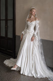 Load image into Gallery viewer, Ivory Classic Bridal Gown with Ceremony Style, Wedding Dress for Bridal Portraits