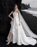 Load image into Gallery viewer, Ivory Refined Bridal Gown with Ceremony Style, Wedding Dress for Wedding Reception