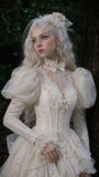Load image into Gallery viewer, Ivory Graceful Bridal Gown with Ceremony Style, Wedding Dress for Wedding Reception