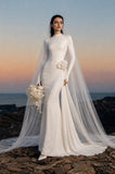 Load image into Gallery viewer, Ivory Classic Bridal Gown with Full-Length Silhouette, Wedding Dress for Formal Ceremony