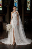 Load image into Gallery viewer, Ivory Romantic Bridal Gown with Ceremony Style, Wedding Dress for Formal Ceremony